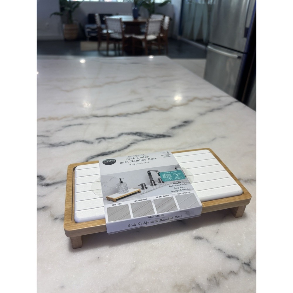 Brand New Core Home Sink Caddy It's A Quick-drying Organizer for Kitchen